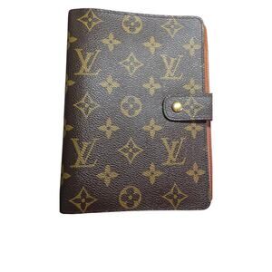 LV Louis Vuitton Monogram Agenda MM